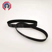 Pièces de courroie Charmilles Robofil pour services de fabrication EDM, modèle B123MXL, noir, 2 pièces, MOQ