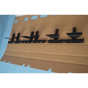 Nhôm Màu Đen Side Bước <span class=keywords><strong>Nerf</strong></span> Bar Auto Car Foot Bước Side Pedal Phù Hợp Cho LAND ROVER Discovery III IV 3 4 Running Board - Product Image 4