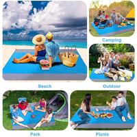 200x210cm poche pique-nique étanche plage couverture tapis sans sable couverture Camping extérieur Picknick tente couverture pliante literie