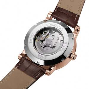 Montre Homme Forsining 2025 – Montre-bracelet Mécanique Squelette Lumineuse de Luxe, Marque Haut de Gamme, en Cuir, Style Classique, Reloj Hombre - Product Image 6