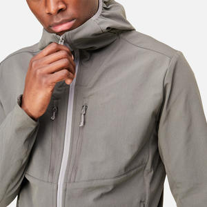 Chaqueta Impermeable para Hombre, Diseño Personalizado, para Senderismo al Aire Libre, Cuello Alto, Cierre de Cremallera, Poliamida Transpirable, Resistente al Viento y a la Lluvia - Product Image 3