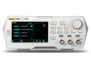 Générateur de formes d'onde arbitraires Rigol DG822 25 MHz 2 canaux 125 MSa/s Fréquence d'échantillonnage Prise en charge de plusieurs sorties de signal DG822 Pro 25 MHz - Product Image 1
