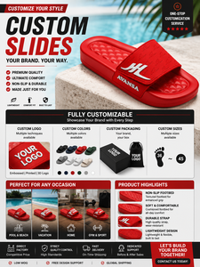 Tongs de Plage <span class=keywords><strong>Homme</strong></span> Henghao Super Douces Antidérapantes – Sandales en Caoutchouc Décontractées de Haute Qualité, Personnalisables avec Logo pour l'Été - Product Image 4
