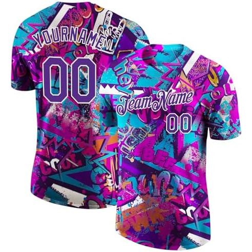 Graffiti White-purple