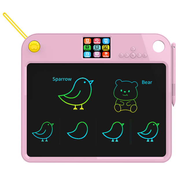 Kids Drawing Toys Learning Machine Interactive Intelligent Kids Learning Machine With Colorful LCD Writing Tablet