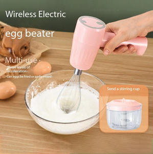 2025 nuova vendita di ABS elettrici Cordless alloggiamento <span class=keywords><strong>Mini</strong></span> accessorio da cucina automatico USB alimentato latte schiumarola frusta uovo - Product Image 4