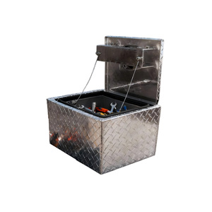 Caja <span class=keywords><strong>de</strong></span> Herramientas Portátil <span class=keywords><strong>de</strong></span> Aluminio para Debajo <span class=keywords><strong>de</strong></span> la Carrocería, Diseño <span class=keywords><strong>de</strong></span> Perfil Bajo para Camioneta 4x4, Almacenamiento Todoterreno, Fabricación OEM, ODM, Personalizada, Tamaño Pequeño - Product Image 1