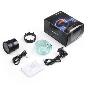 Manómetro de Vacío de 2 Pulgadas (52 mm) para Modificación de Automóviles, 0-30, Panel de Instrumentos LED con Retroiluminación de 7 Colores, Herramienta de Inspección de Automóviles - Product Image 1