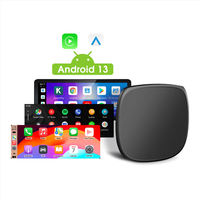 Android 13 Boîte CarPlay sans fil Ai Box QCM6115 8 cœurs Prise en charge de Netflix et YouTube GPS intégré 4G LTE SIM pour Ford Benz VW Audi Toyota