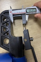 Pistolet de rivetage électrique portatif TDC pour conduits HVAC, sans rivets, 1,4 kW, force de jonction 25 KN, pour tôles industrielles