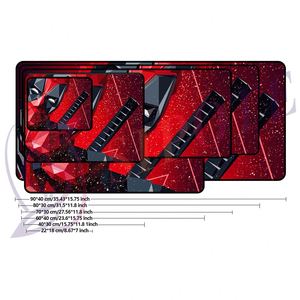 Tapis de souris de jeu Sanxing Anime rectangulaire 700x300mm en caoutchouc naturel et polyester haute densité, anti-rayures, chauffant, pour joueurs - Product Image 3