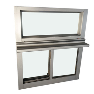 Chất lượng cao Thiết kế hiện đại đôi bằng kính hợp kim nhôm cửa sổ trượt cách nhiệt cửa treo gấp mở phong cách cho nhà sử dụng - Product Image 6