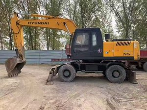 Excavadora de Ruedas Hyundai 210w-7 de 20 Toneladas, Importada de Corea, 210w-7 210w-9, Pintura Original, Precio Económico con Descuento - Product Image 3