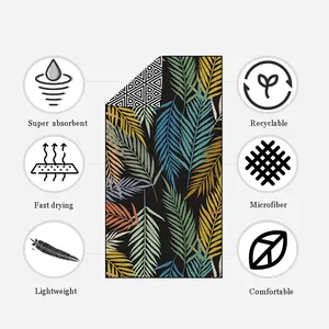 Recycled Eco Friendly Double Sided Beach Towels Summer Quick Dry Rpet Beach Towel