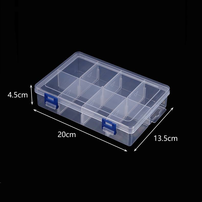 Caja vacía grande de 8 pulgadas (con insertos)