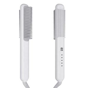 מחליק שיער עם צג LED, גוף חימום PTC, מסרק חם לשימוש גלובלי, מסרק חם לשיער, רב מכר, פטינה ליסיאנטה בוקולי - Product Image 4