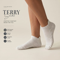 Chaussettes antidérapantes personnalisées avec logo, respirantes, invisibles, pour le yoga, le pilates, la remise en forme, l'entraînement, OEM ODM en gros