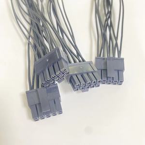 制造商电动<span class=keywords><strong>3</strong></span> 5 7 12 24 55针脚线组件定制汽车线束连接器 - Product Image 6
