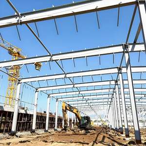 Bâtiment de <span class=keywords><strong>garage</strong></span>, hangar ou atelier moderne en acier léger préfabriqué de haute qualité avec couleur personnalisable - Product Image 5