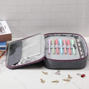 Étui pour livre, sac d'église, étui de protection pour Bible avec emplacements pour stylos et poche zippée / Cadeau pour femme, Source Factory - Product Image 5