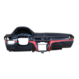 Sièges rouges de haute qualité pour BMW X5M, intérieur X5M F85, sièges avant et arrière, panneaux de porte, tableau de bord, sellerie - Product Image 6