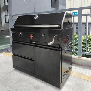 Extra Large Stainless Steel 304 Courtyard Charcoal BBQ for Parties DY-C003A-B Outdoor Kitchen - Product Image 1