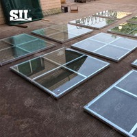 Plateforme de scène professionnelle en plexiglas transparent, verre acrylique trempé, pour mariage, pour piscine
