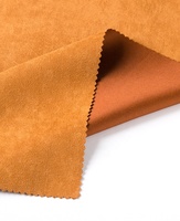 Tissu en daim court uni pour vêtements