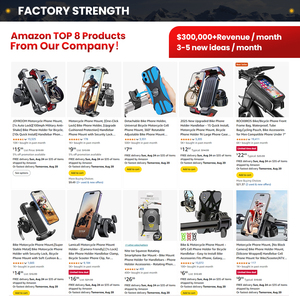 Meilleures ventes Amz 360 °   Support de téléphone rotatif étanche en ABS avec fixation par clip pour vélo et moto - Product Image 4
