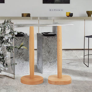 Estante de Cocina y Baño de Madera, Fácil Instalación, Tipo Independiente, Organizador de Rollos de Papel, Secador de Toallas, Soporte Plegable para Encimera - Product Image 2