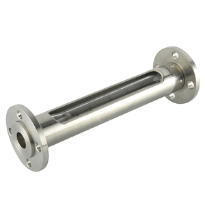 可変領域ステンレス鋼垂直フランジ型窒素ガスロタメーターカスタムOEMクランプオンガラス管蒸気流量計 - Product Image 2