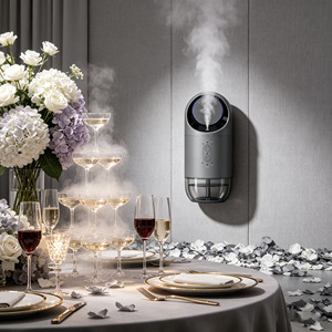 <span class=keywords><strong>Diffuseur</strong></span> d'huiles essentielles intelligent à brancher sur prise murale, sans eau, rechargeable automatiquement, <span class=keywords><strong>diffuseur</strong></span> d'arômes nano <span class=keywords><strong>pour</strong></span> la maison, <span class=keywords><strong>pour</strong></span> hôtel - Product Image 4