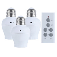 E26/27 douille de lampe en plastique pour télécommande à vis RF433.92MHZ