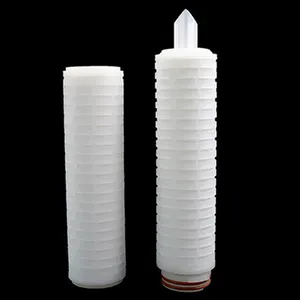 Zhilv 10 inch ptfe filter cartridge pleated filter cartridge for liquids