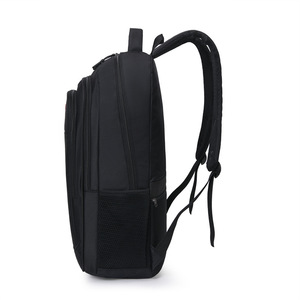 Laptop <b>Backpack</b> Unisex Large Capacity Business Travel <b>With</b> Laptop <b>Compartment</b> Solid Color - Product Image 2