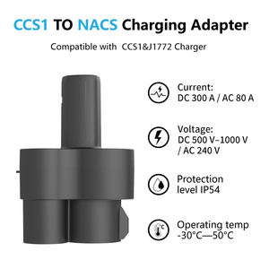 Adattatore di ricarica EV personalizzabile da CCS1 e J1772 a NACS 1000V 300A 80A, standard americano per <span class=keywords><strong>Model</strong></span> 3/X/S/<span class=keywords><strong>Y</strong></span> - Product Image 4