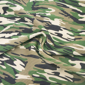 Низкий минимальный заказ, Фабричный дизайн, нейлоновый ребро, дышащий спандекс, камуфляжный принт, ткань для купальников - Product Image 2