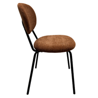 Échantillon Gratuit - Chaise de Salle à Manger Moderne en Tissu, Minimaliste, Magnifiquement Tapissée, Élégante, Fabriquée en Chine