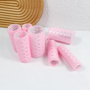 อุปกรณ์จัดแต่งทรงผมแบบ<span class=keywords><strong>ม้วน</strong></span><span class=keywords><strong>ผม</strong></span> ลอนผมแบบติดเอง ไม่ต้องใช้ความร้อน  สำหรับทำ<span class=keywords><strong>ผม</strong></span><span class=keywords><strong>หน้าม้า</strong></span>  แบบม้วนพลาสติก  แบบกลวง  สีชมพู สีดำ - Product Image 4