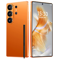 Smartphone 5G S26 ULTRA 2025 16 Go + 1 To, Écran HD 7,3 Pouces 120 Hz, Batterie 8000 mAh, Processeur MTK Deca Core, Charge Rapide 120 W, Android 15 Intelligent