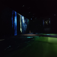 Projecteur d'hologramme mural 3D immersif 360 Système de cartographie interactif Affichage de grotte 5D Salle de projection pour équipement publicitaire