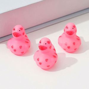 Mini Valentine Rubber Duckies Pinch Call Bathroom Baby <b>Bath</b> Love Funny Duck Toy - Product Image 4