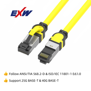 Cat8 Patch Cord for Data Center, 40Gbps 2000MHz Shielded Ethernet Cable, Fluke <strong>Tested</strong> - Product Image 4