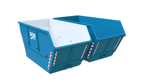 Conteneur de stockage de recyclage BDB BDB.60110-A 10M en matériau Hardox/ST-52/ST-37 pour machines de traitement des déchets industriels - Product Image 5