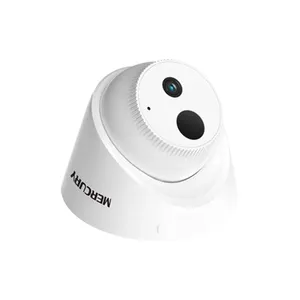 좋은 품질 H.265 + 돔 4MP PoE 오디오 감시 카메라 광각 보안 IP 카메라