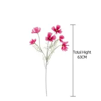 Bunga Calliopsis Sutra Buatan Tangan Cl07001 Grosir untuk Dekorasi Serbaguna Dapur, Taman, Pesta Pernikahan