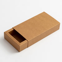 Boîte d'emballage en carton écologique personnalisée avec petit tiroir, personnalisable avec LOGO, livraison rapide