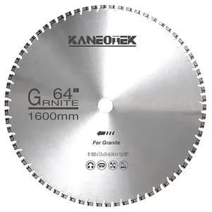 64 inch 1600mm big diameter diamond saw blade for granite