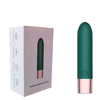 USB-Aufladbarer Bullet Vibrator Leistungsstarker Vibrierender Dildo Massagegerät 10 Vibrationsmodi Kabellose Fernbedienung Mini Klitoris G-Punkt Stimulator