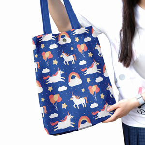 Sac en toile à bandoulière unique 35*38.5CM, sac de shopping et de rangement, Ganyu/Ayaka Kamisato/Raiden Shogun/Keqing - Product Image 5